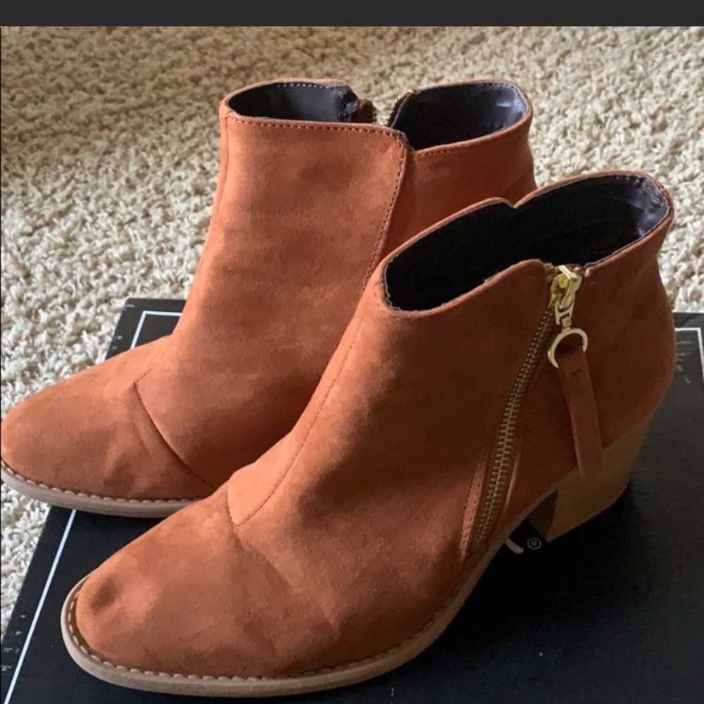 Brown Booties - Picture 2 of 4